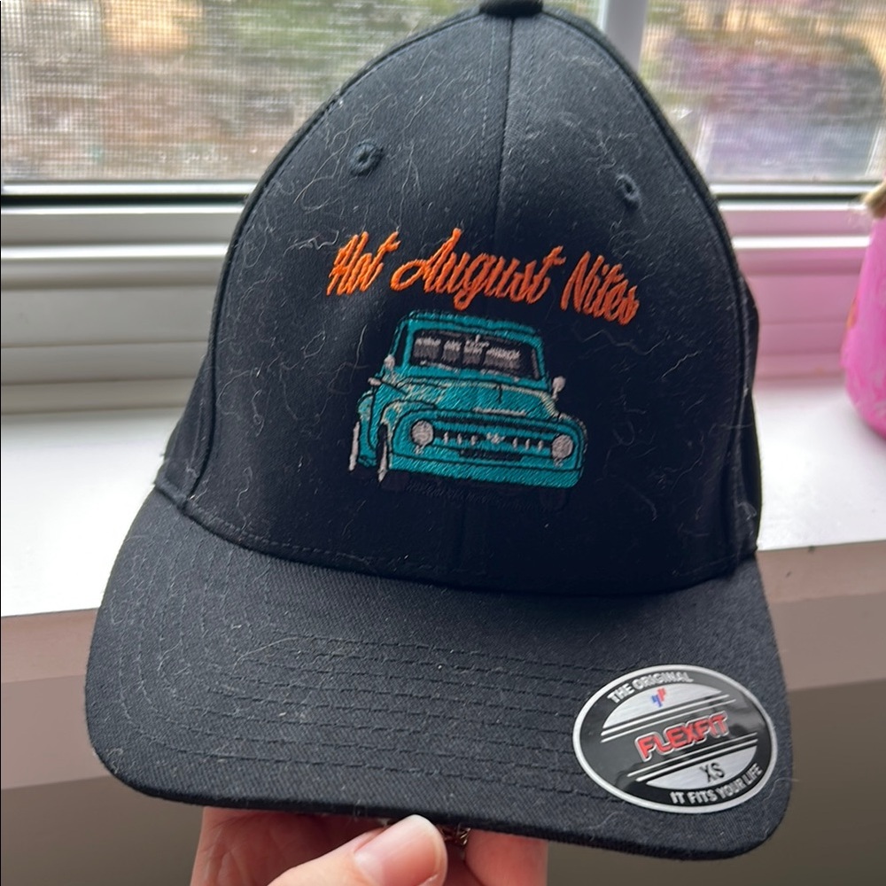 Black Hot August Nights Cap